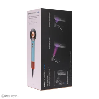 سشوار خانگی 220 وات دایسون مدل Supersonic hd16، موتور AC، وزن 2140 گرم، دارای سری برس‌دار  101788075