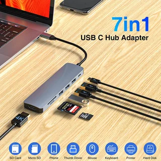 هاب 7 پورت USB-C مدل HB036 101736280