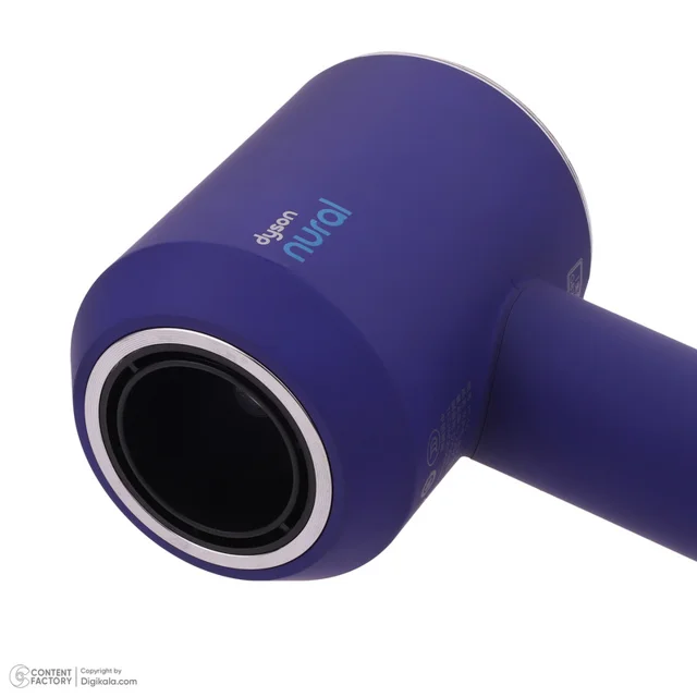 سشوار خانگی 220 وات دایسون مدل Supersonic hd16، موتور AC، وزن 2140 گرم، دارای سری برس‌دار  101788071